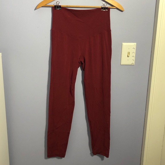 aerie Pants - 🦋aerie maroon leggings🦋